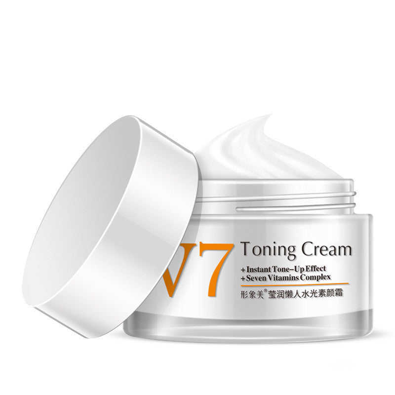 Brightening Lazy Face Cream — Tinted Moisturiser for Natural Nude Makeup
