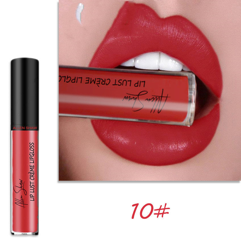 Silky Cream Lip Gloss — High-Shine Lip Glaze Lipstick