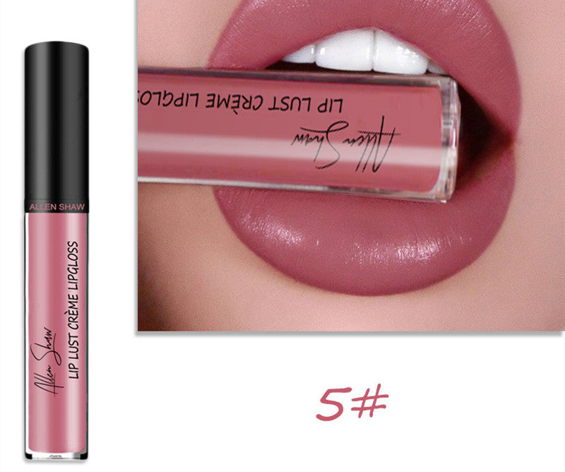 Silky Cream Lip Gloss — High-Shine Lip Glaze Lipstick