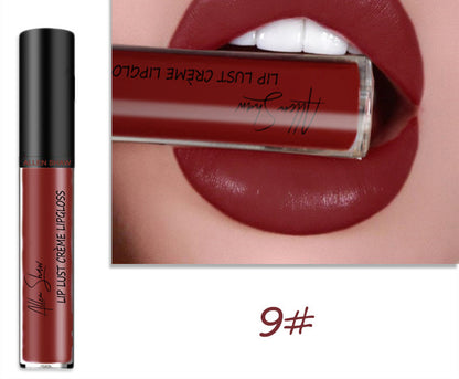 Silky Cream Lip Gloss — High-Shine Lip Glaze Lipstick