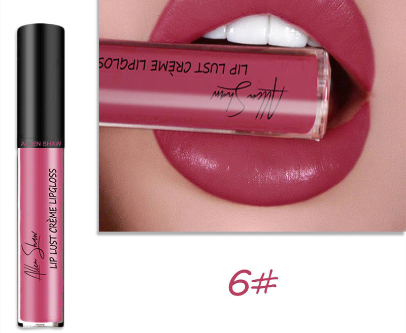 Silky Cream Lip Gloss — High-Shine Lip Glaze Lipstick