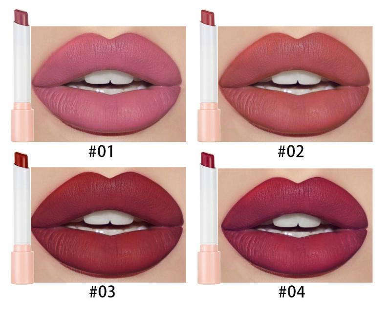 Matte Mist Lipstick Set — 4 Colours, Long-Lasting & Lightweight