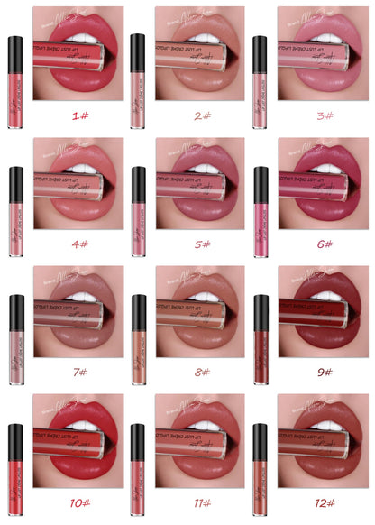 Silky Cream Lip Gloss — High-Shine Lip Glaze Lipstick