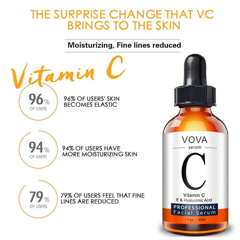 Vitamin C Facial Serum — Brightening, Hydrating & Oil Control