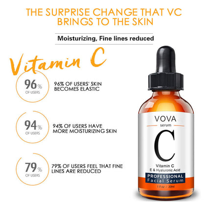 Vitamin C Facial Serum — Brightening, Hydrating & Oil Control