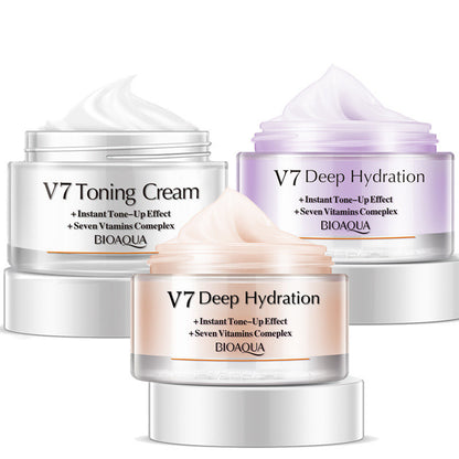 Brightening Lazy Face Cream — Tinted Moisturiser for Natural Nude Makeup
