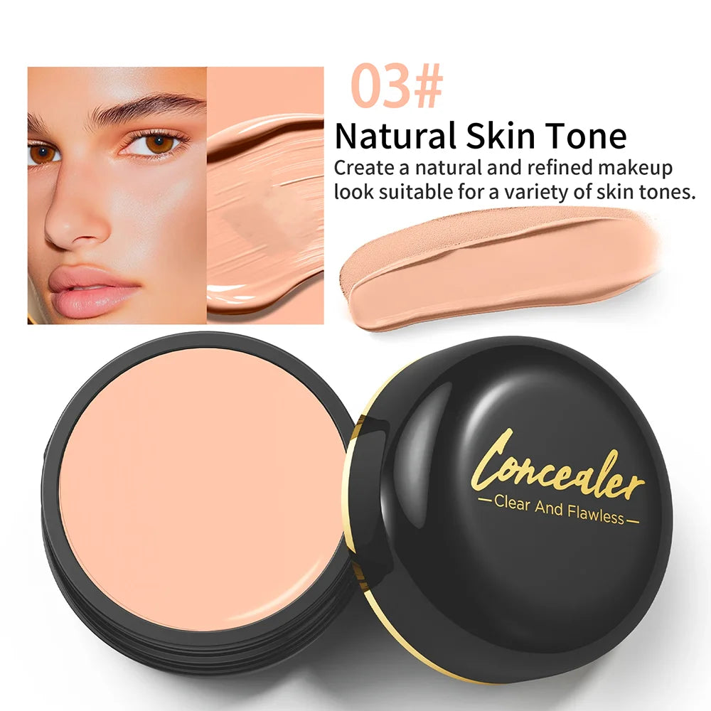 Full Coverage Waterproof Concealer — Natural Matte Finish