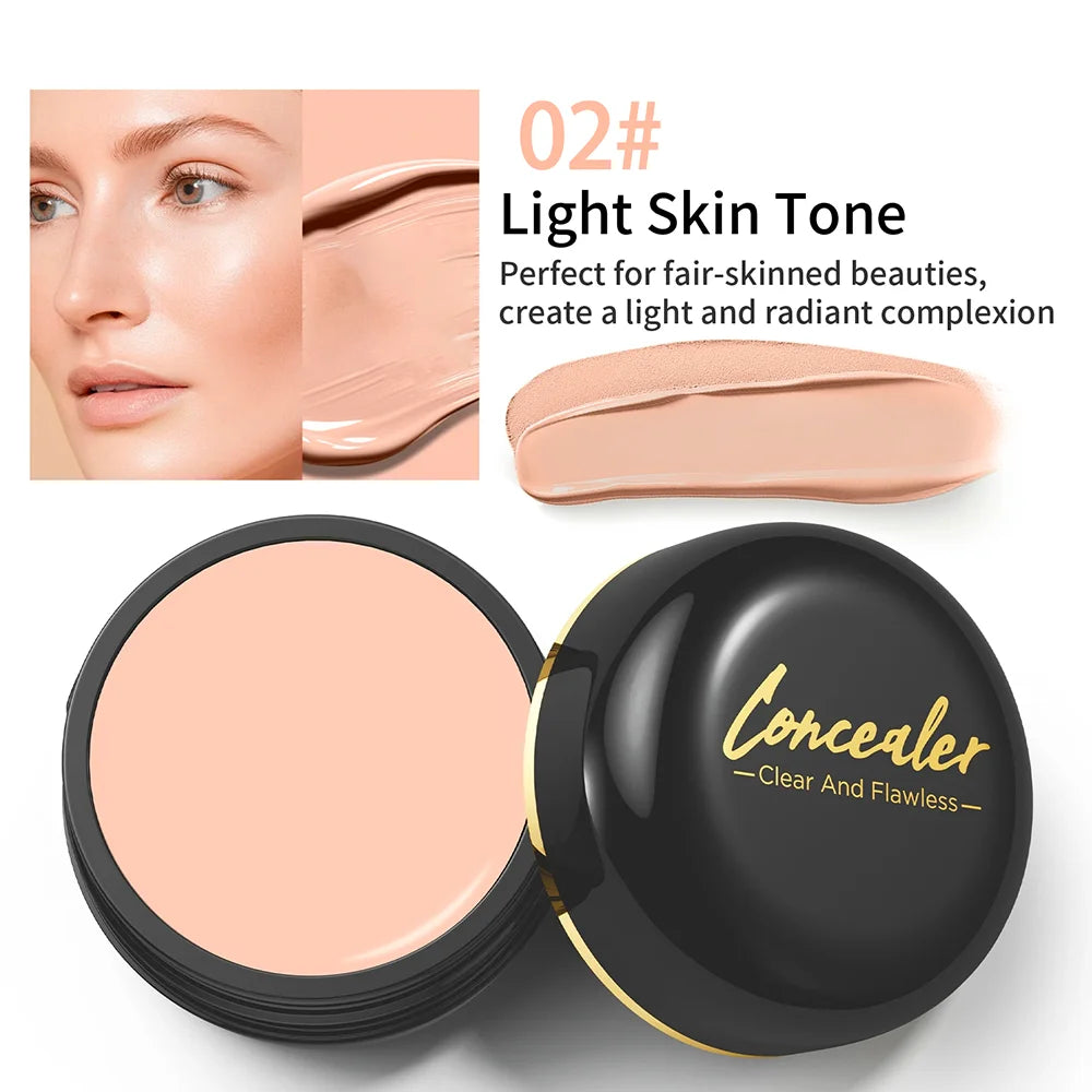 Full Coverage Waterproof Concealer — Natural Matte Finish