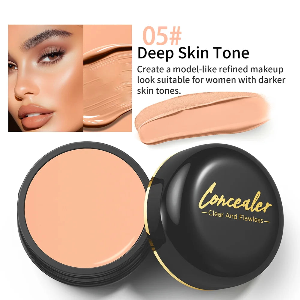 Full Coverage Waterproof Concealer — Natural Matte Finish