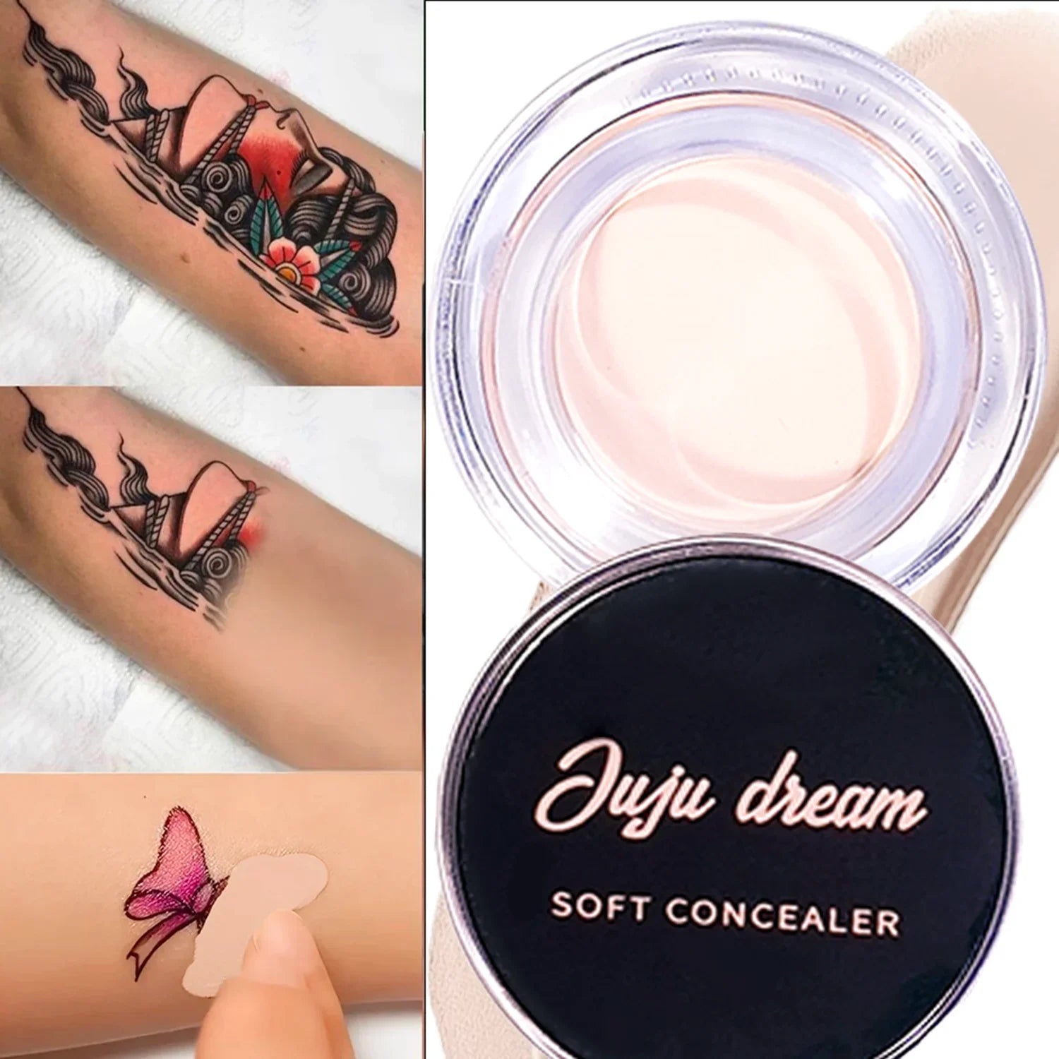 Full Coverage Waterproof Concealer — Natural Matte Finish