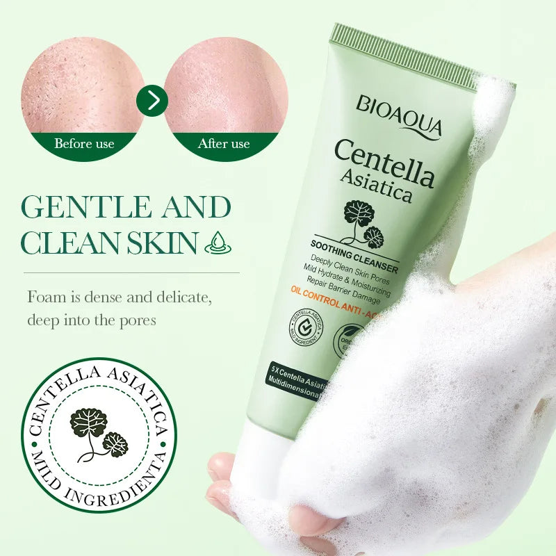 BIOAQUA Centella Asiatica Moisturising Foam Cleanser
