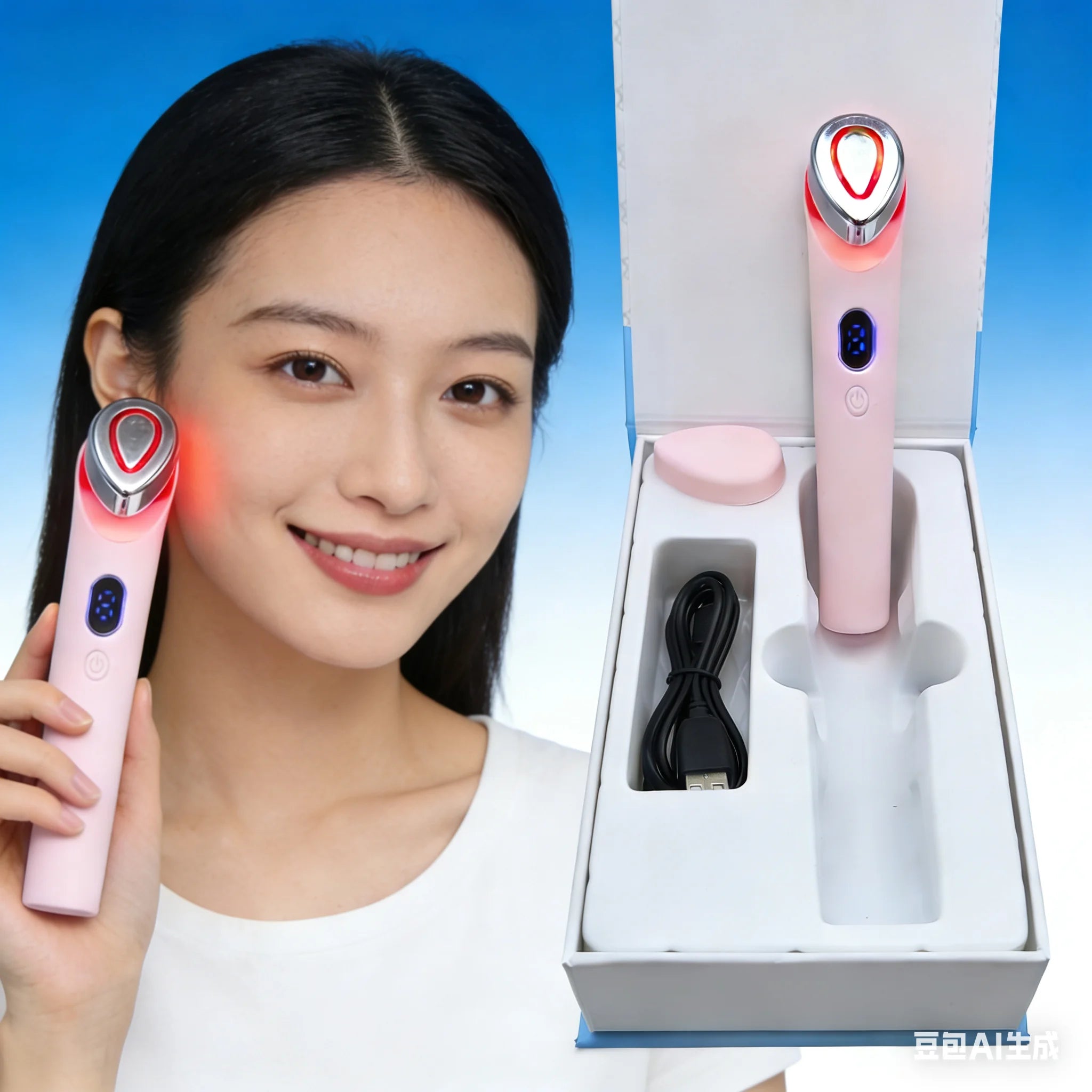 Age-R Booster Pro EMS Microcurrent Facial Lifting Device