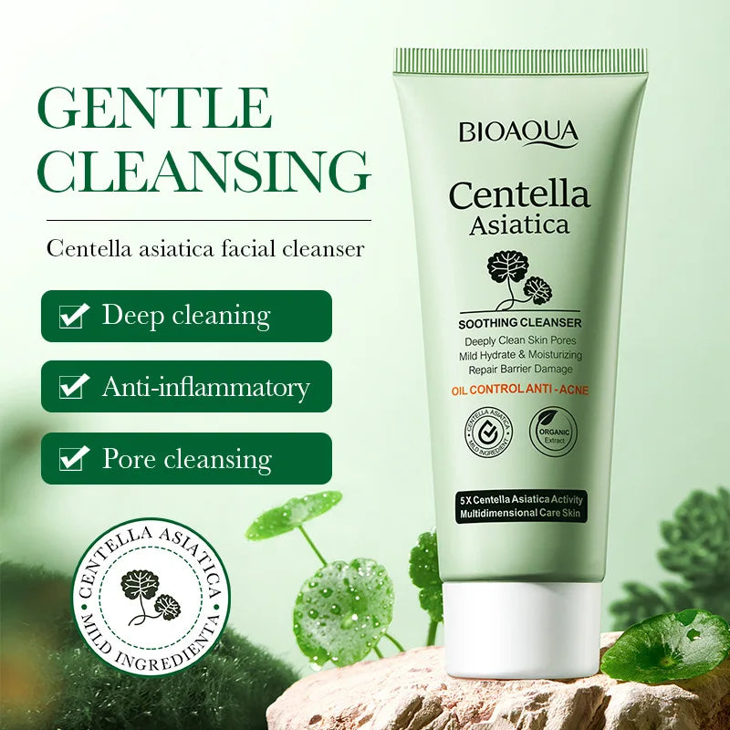 BIOAQUA Centella Asiatica Moisturising Foam Cleanser