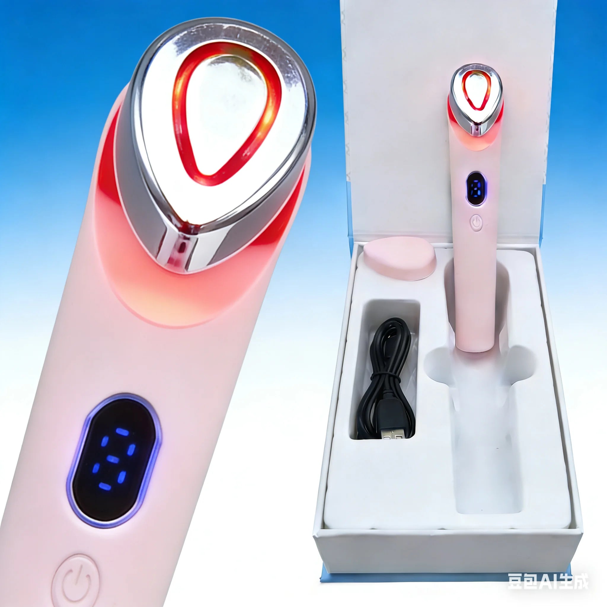 Age-R Booster Pro EMS Microcurrent Facial Lifting Device