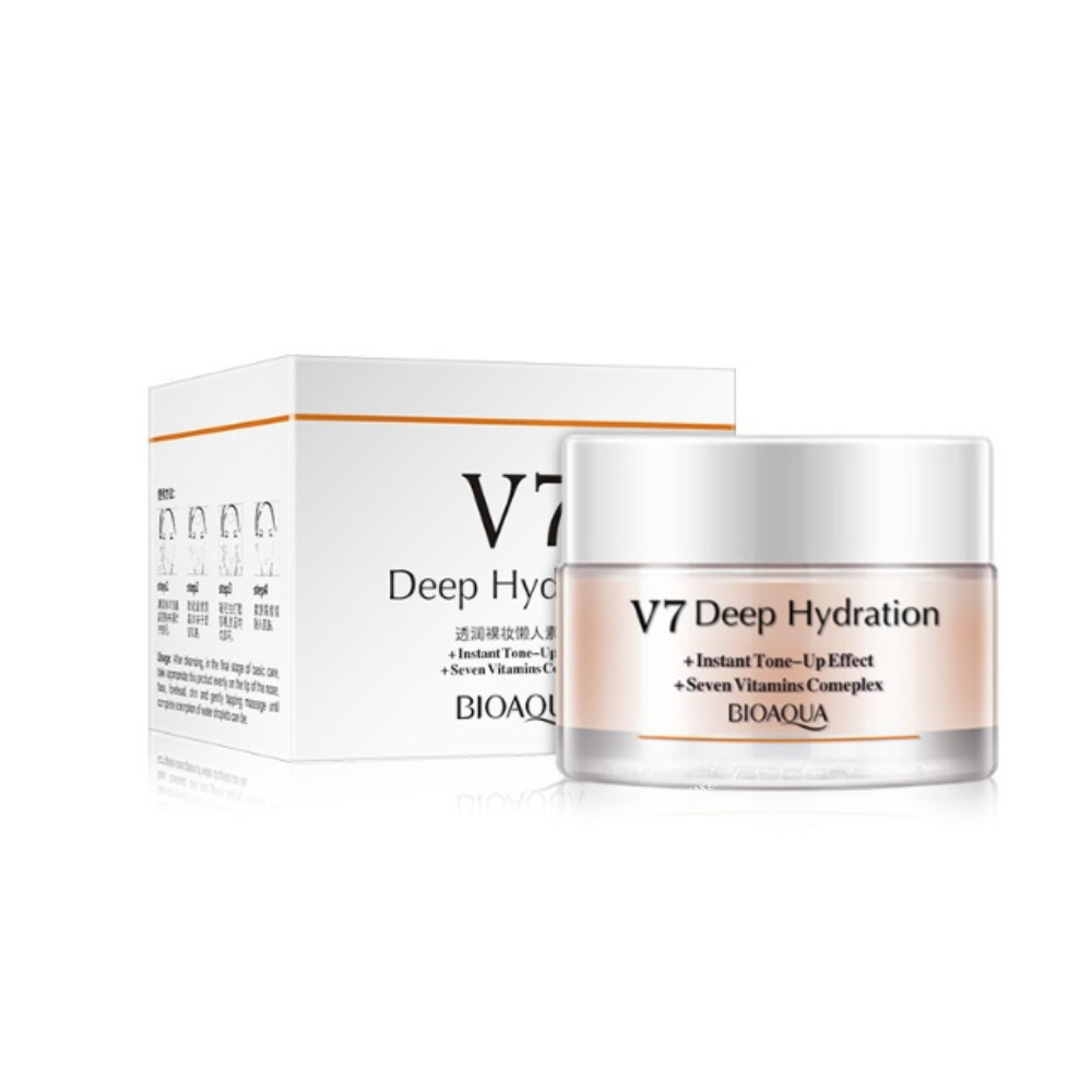 Brightening Lazy Face Cream — Tinted Moisturiser for Natural Nude Makeup
