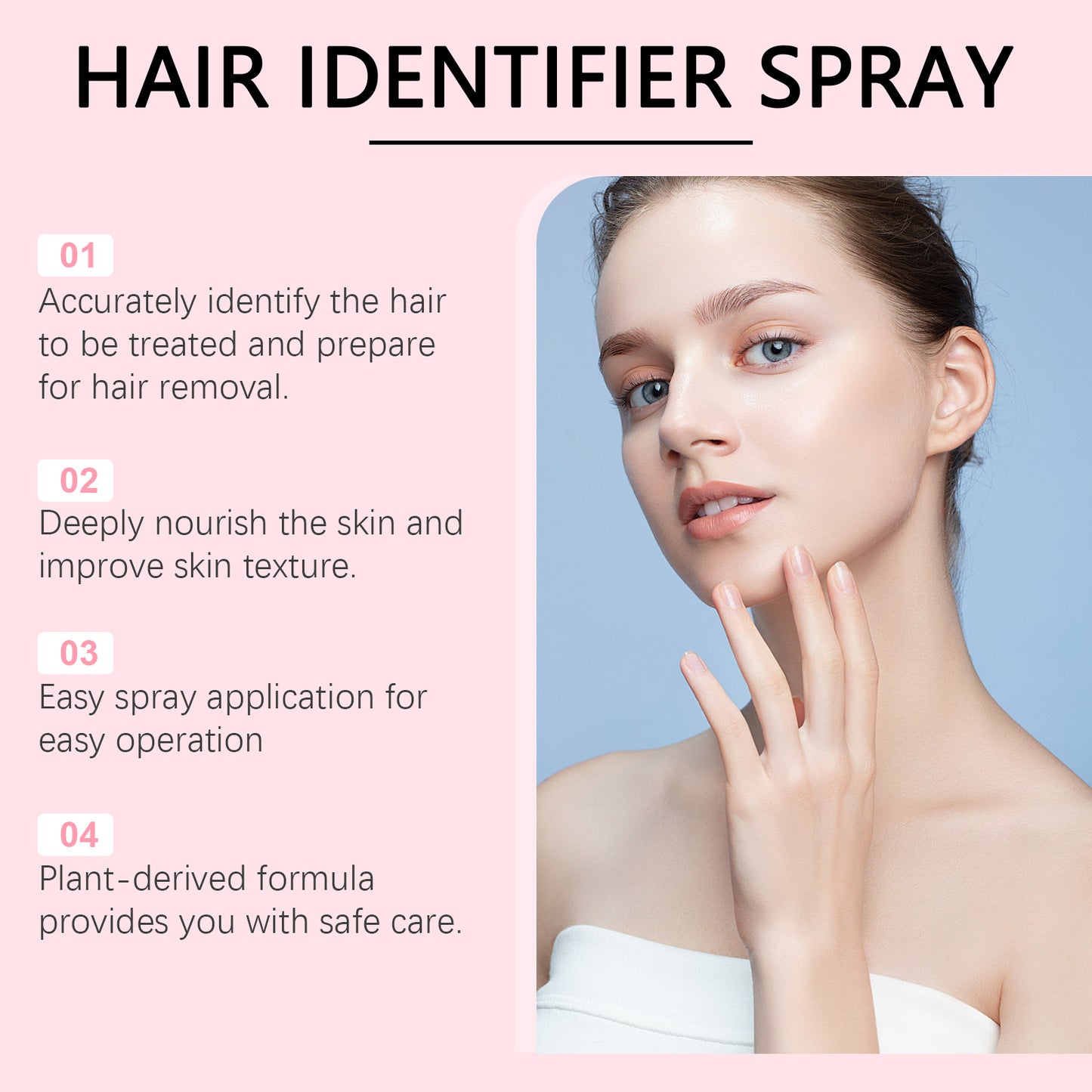 Dermaplaning Face Shaving Spray — Moisturising Hair Removal Mist 100ml